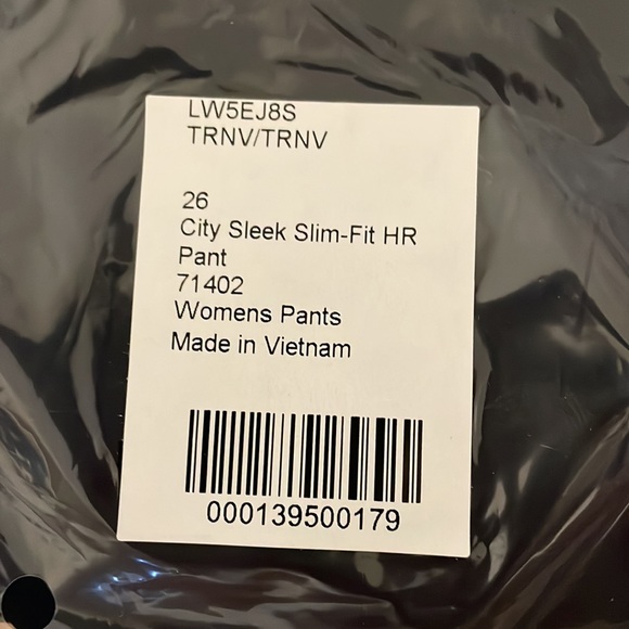 Lululemon City Sleek Slim-Fit 5 Pocket High-Rise Pant - Picture 7 of 7